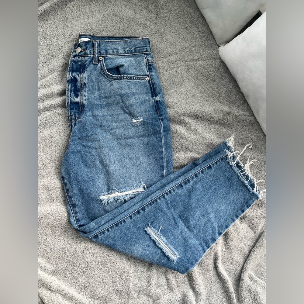 Boyfriend Jean- Size 29- Forever 21- Straight Leg Jean - Straight Leg denim